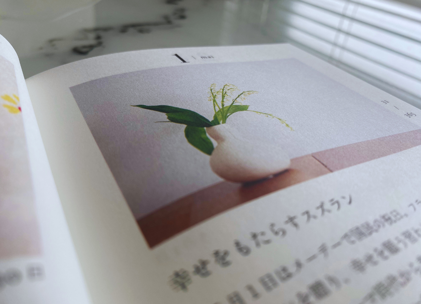 【コーヒー片手に、本】 トリコロル・パリが贈る、小さな幸せの物語『フランスの小さくて温かな暮らし 365日』挿入画像。