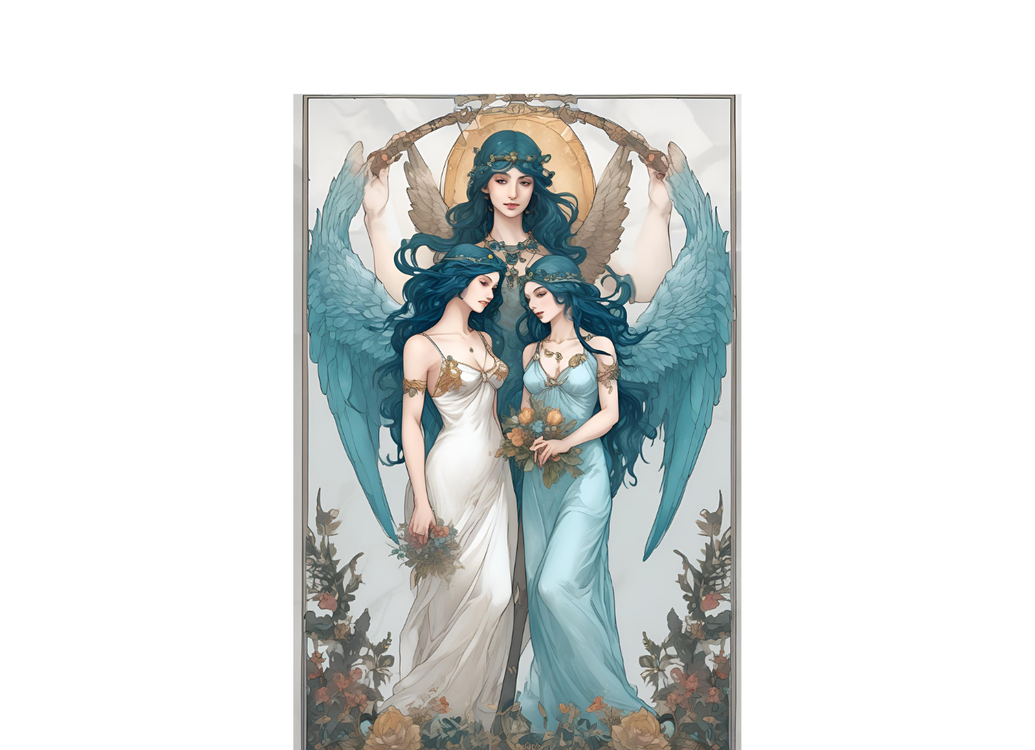 【オンラインギャラリー】イラストレーター・星奈の6月展「紫陽花に降る、しずかな雨の朝」——全96作品より抜粋｜後半：不思議と神秘が交差する、タロットの森
