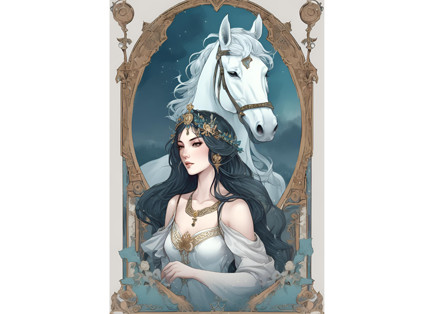【オンラインギャラリー】イラストレーター・星奈の6月展「紫陽花に降る、しずかな雨の朝」——全96作品より抜粋｜後半：不思議と神秘が交差する、タロットの森